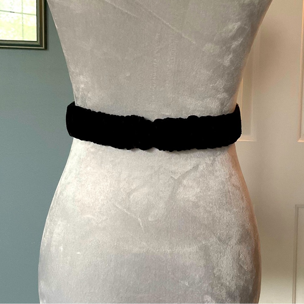 Vintage Carolyn Barton Night beaded belt. Size S, 28” - Picture 4 of 7